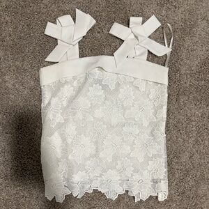 Banana Republic white top